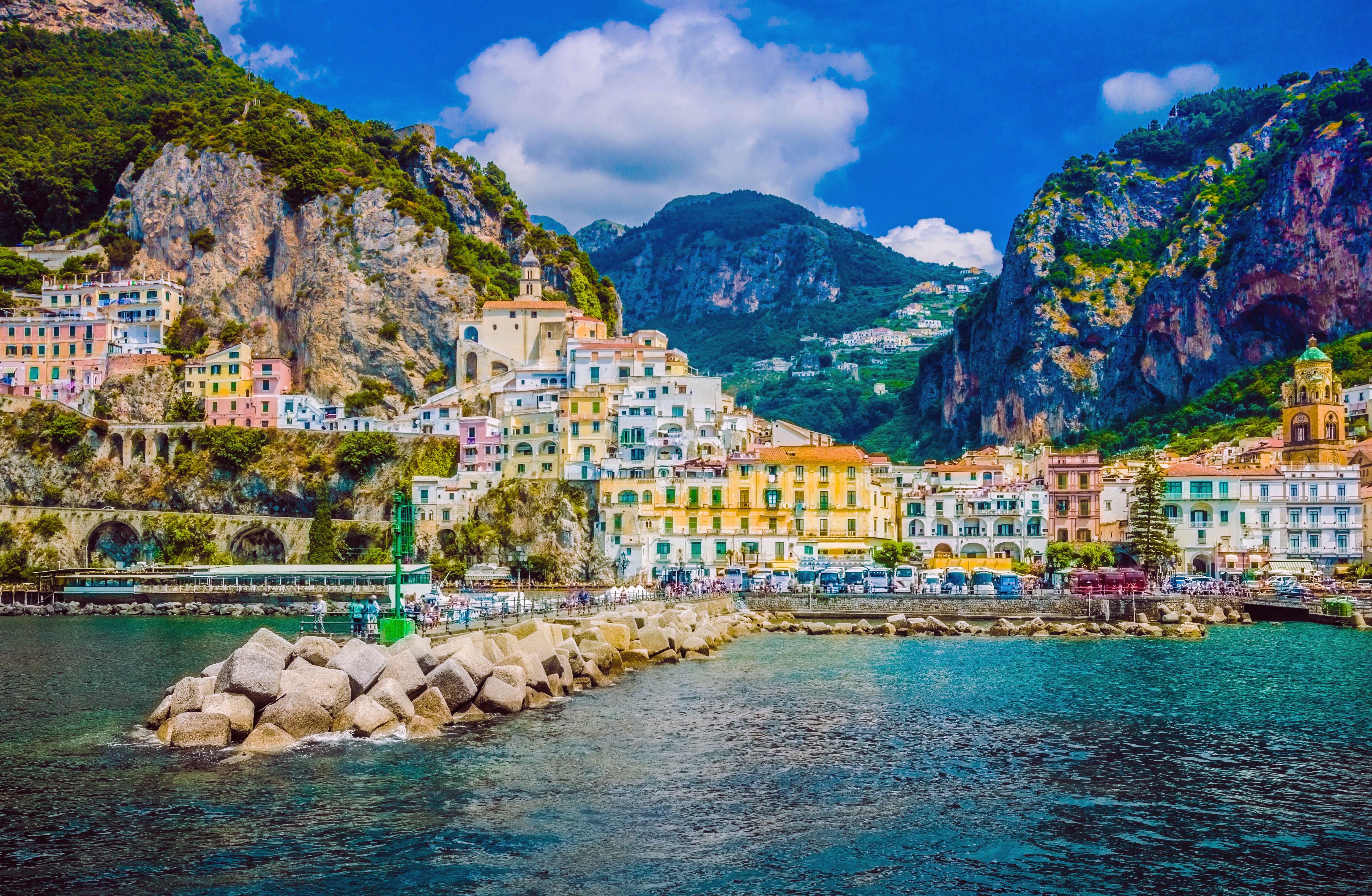 ENCANTOS DEL SUR DE ITALIA, COSTA AMALFITANA Y ROMA