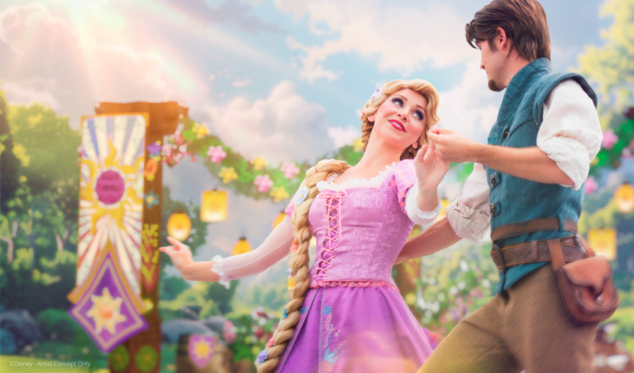 Rapunzel y Flynn