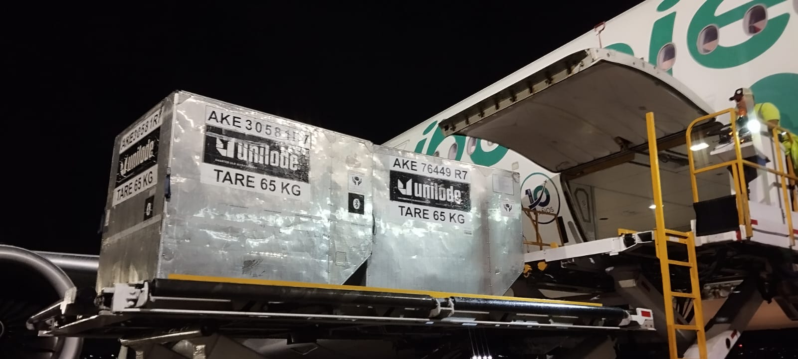 Carga aérea Iberojet