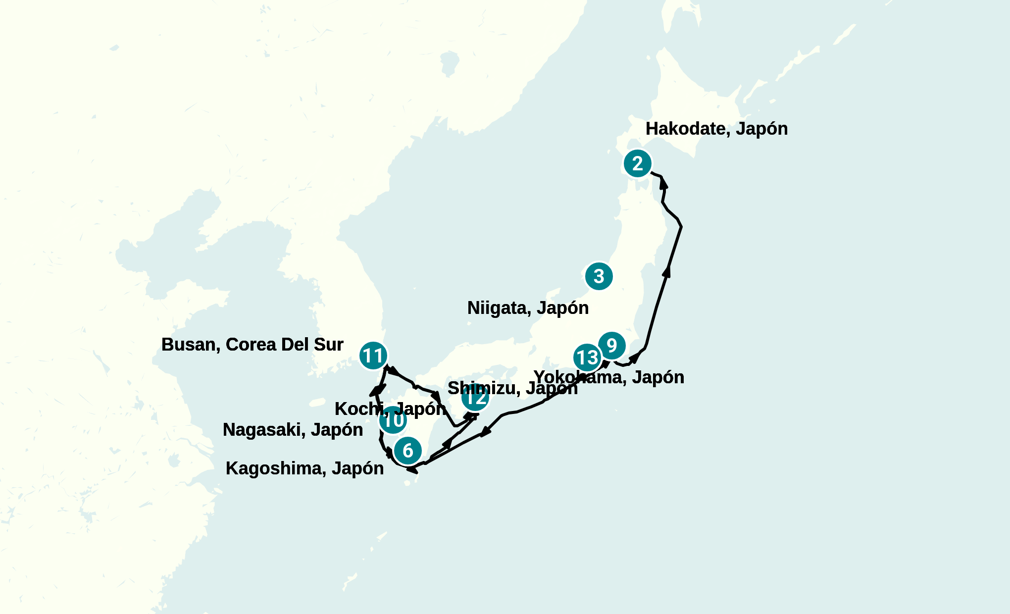 Itinerary