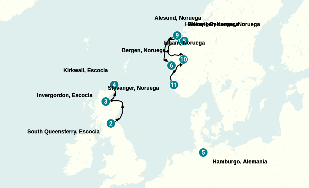 Itinerary