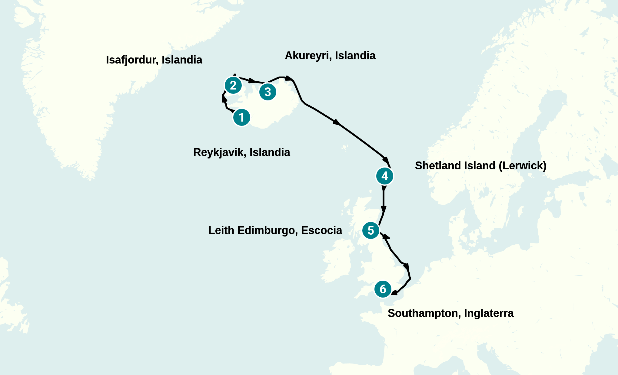 Itinerary