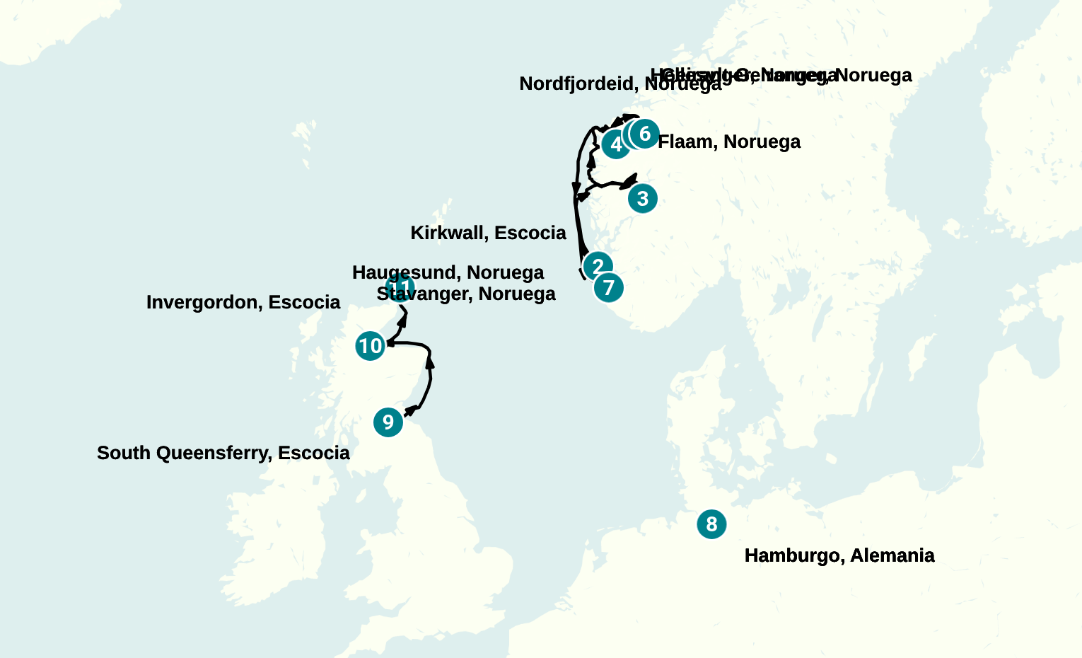 Itinerary