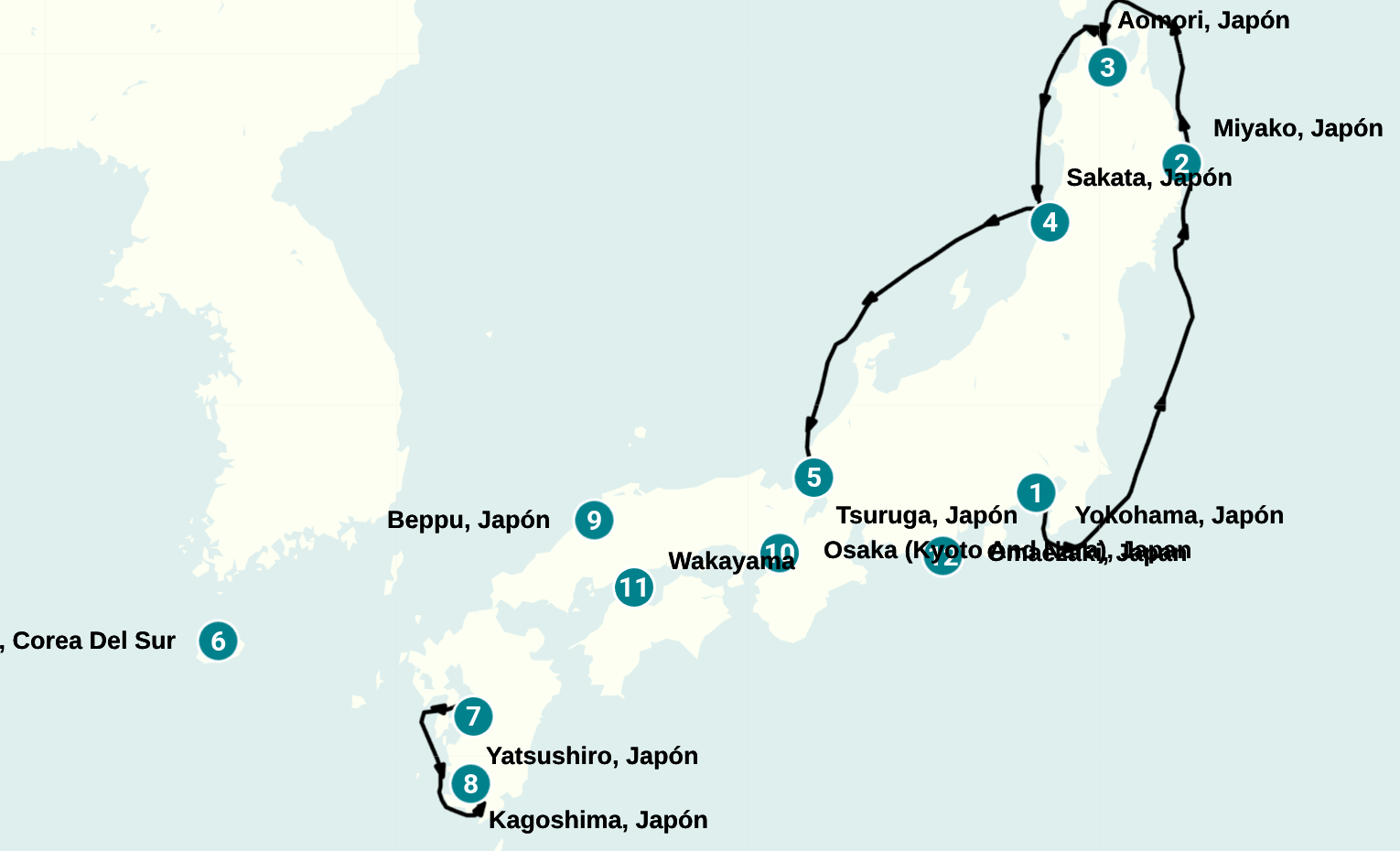 Itinerary