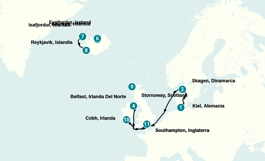 Itinerary