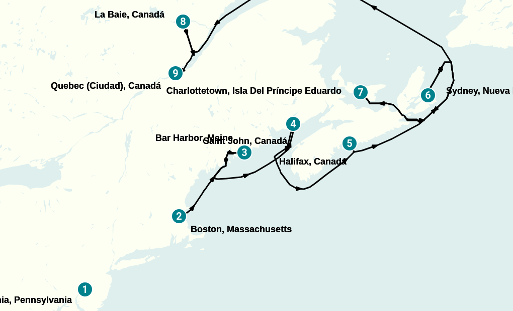 Itinerary