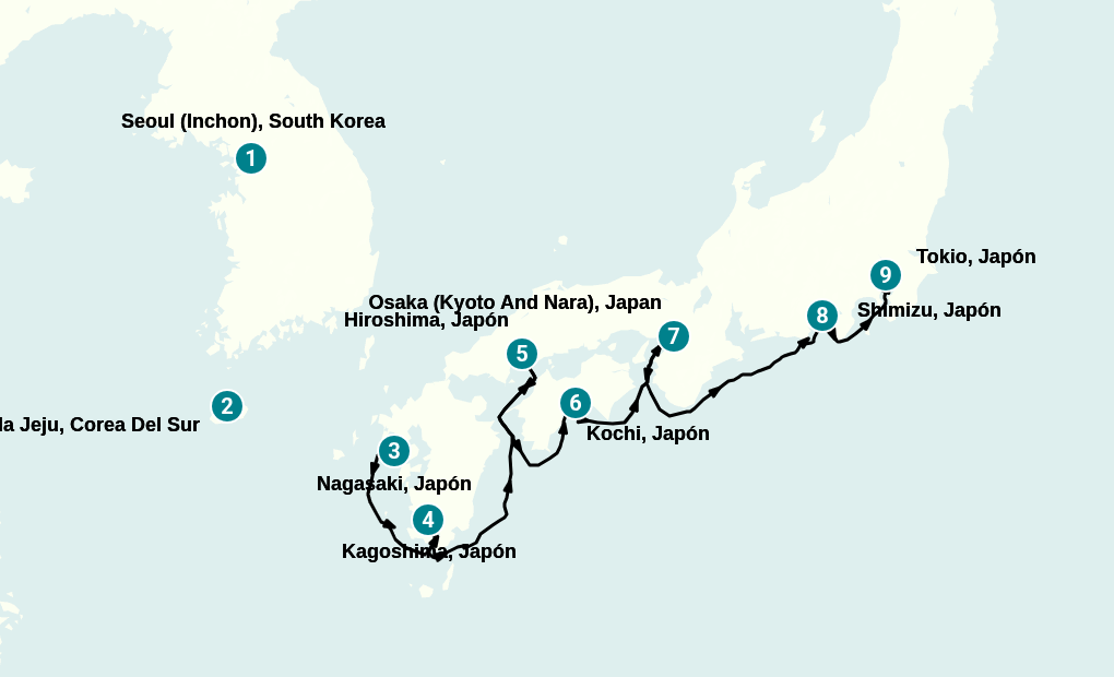 Itinerary