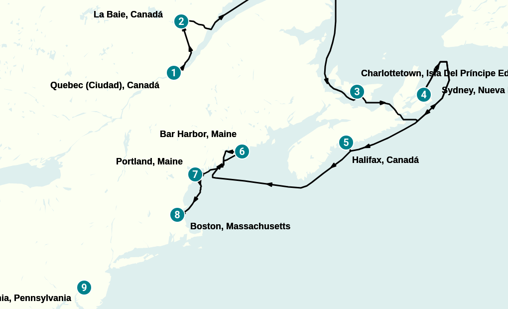 Itinerary