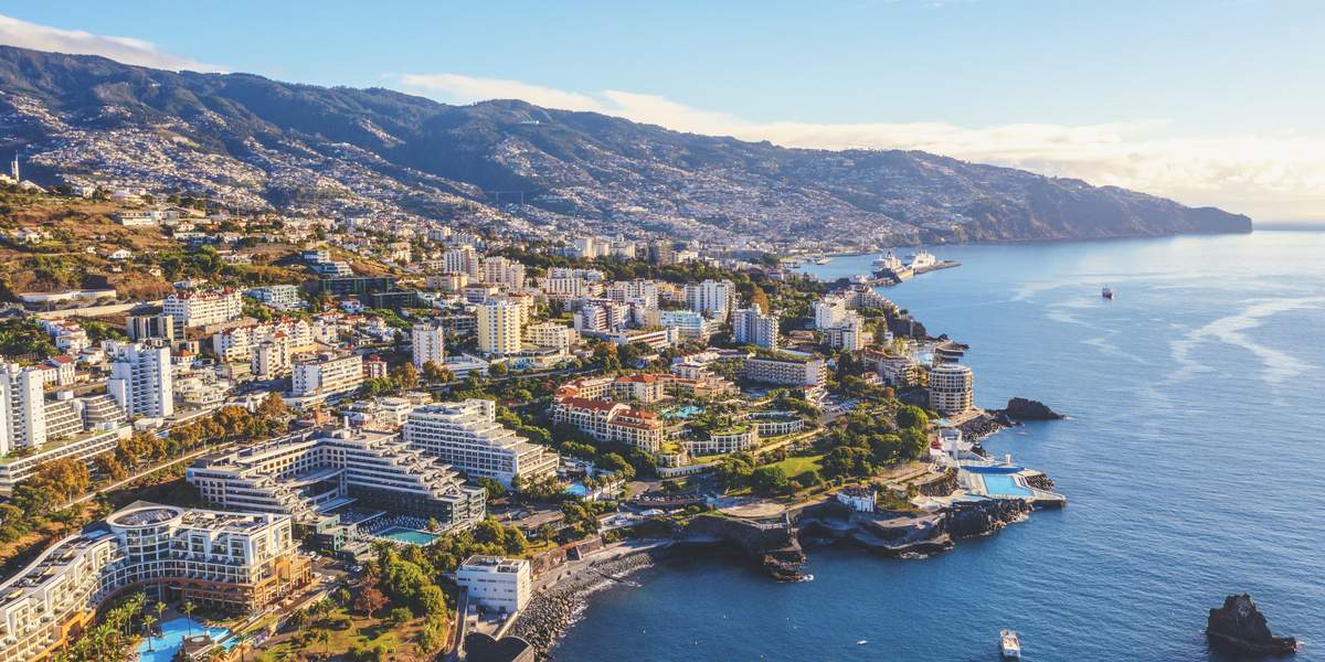 Real destination photograph of Madeira