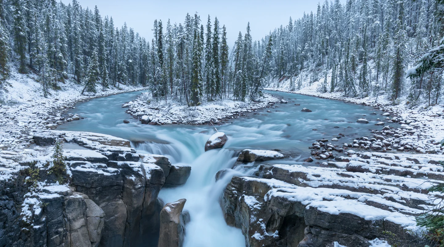 Oeste Canadiense en Tren