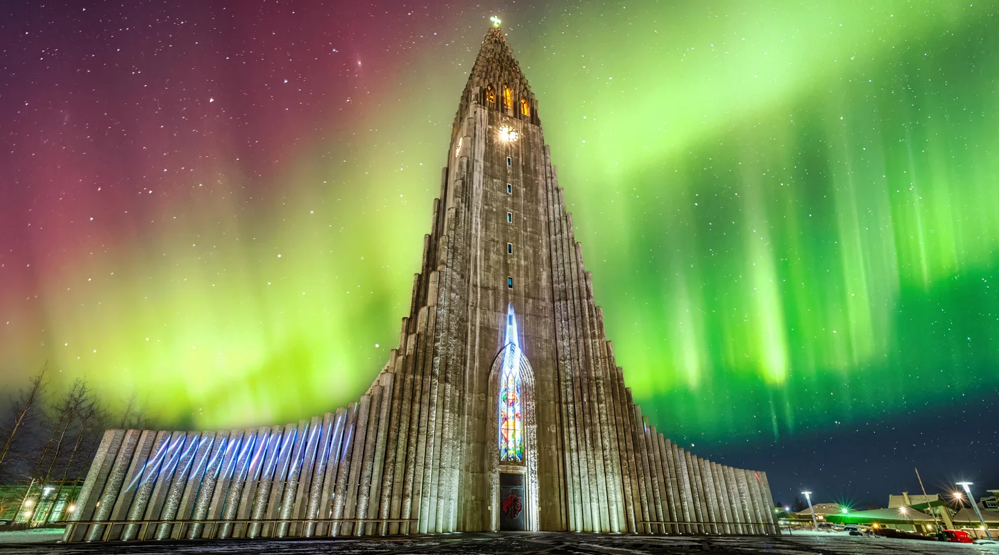 Sur de Islandia y Auroras Boreales