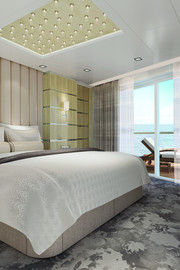 The Haven Deluxe Owner's Suite con balcón grande H2