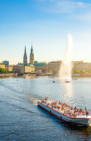 Lago artificial Binnenalster