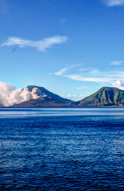 El volcán Tavurvur