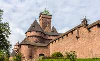 Estrasburgo – Castillo de Haut Koenigsbourg – Estrasburgo: "Sede de instituciones europeas" - Francia Circuito La Ruta del Champagne, Luxemburgo y Alsacia