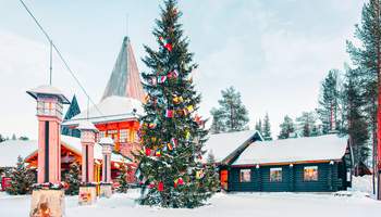 ALDEA DE SANTA CLAUS: CUENTO DE NAVIDAD DE JOULUKKA Y GRANJA DE RENOS