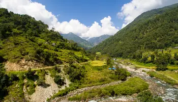 GHANDRUK/BIRETHANTI/NAYAPUL/POKHARA (TREKKING 5 H)