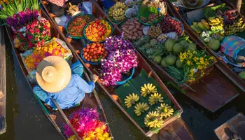 BANGKOK (MERCADO DEL TREN / MERCADO FLOTANTE)