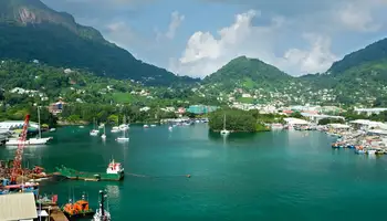 SEYCHELLES/MAHE INTER ISLAND QUAY/VICTORIA/ISLA ST ANNE