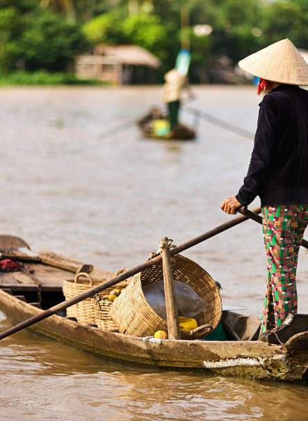Navegando por el Mekong