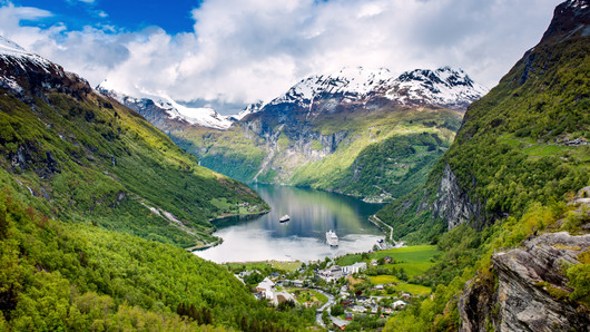 Hellesylt-Geiranger, Noruega