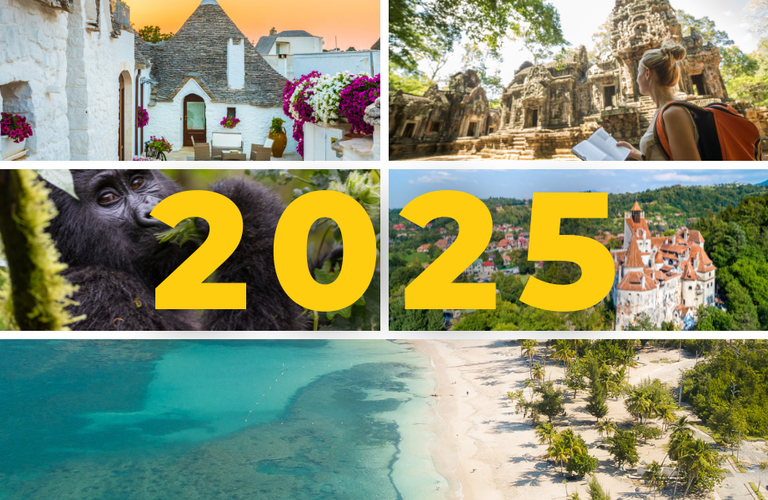 ¿Dónde viajar en 2025? Los 5 destinos que estarán más de moda
