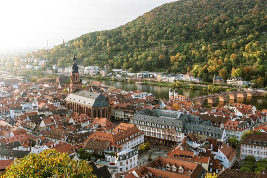 Friburgo → Heidelberg → Frankfurt → Lisboa ou Porto