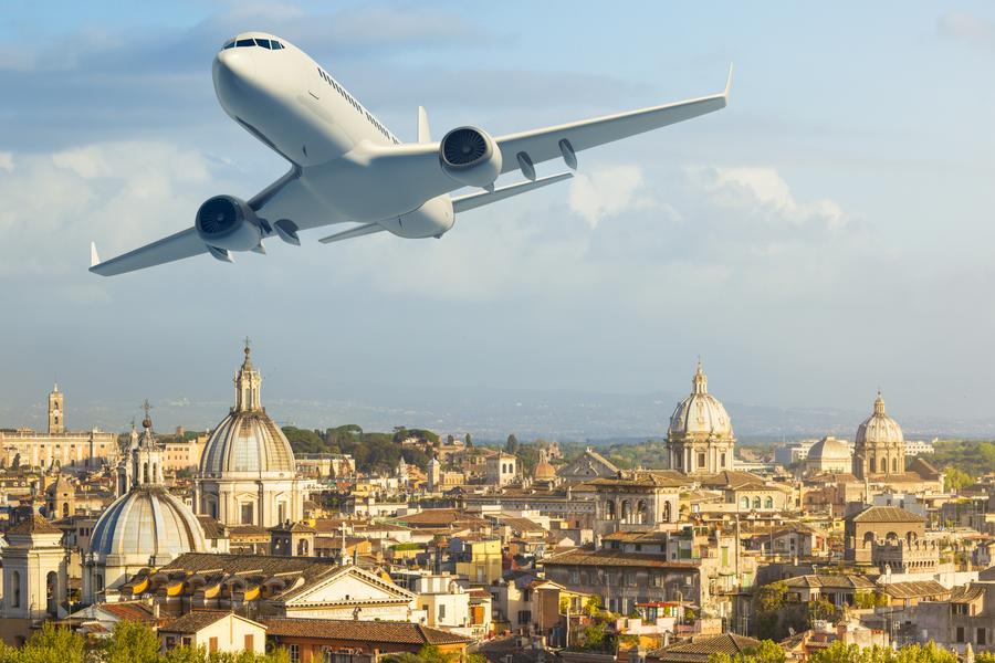 Lisboa ou Porto → Roma