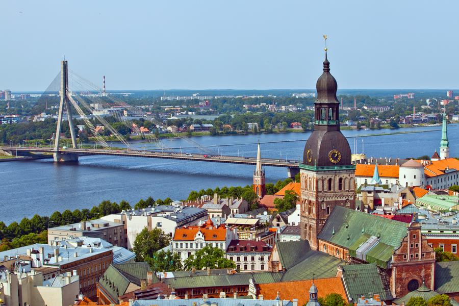 Riga: centro histórico, Art Nouveau e Jurmala