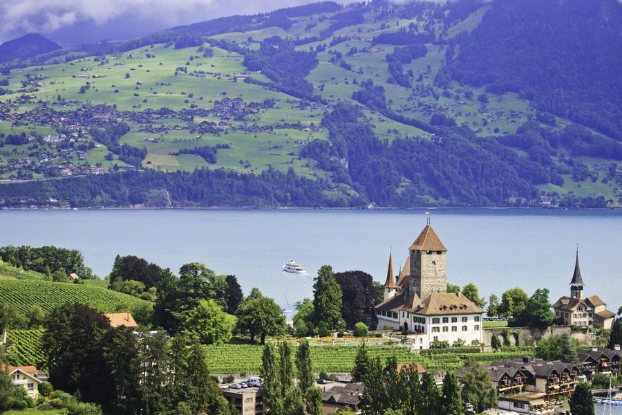 Garganta do Aare, Interlaken, Spiez e Berna