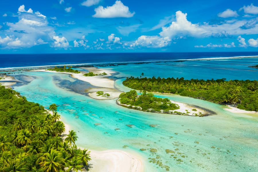 As Ilhas do Tahiti: Ilhas e Atóis